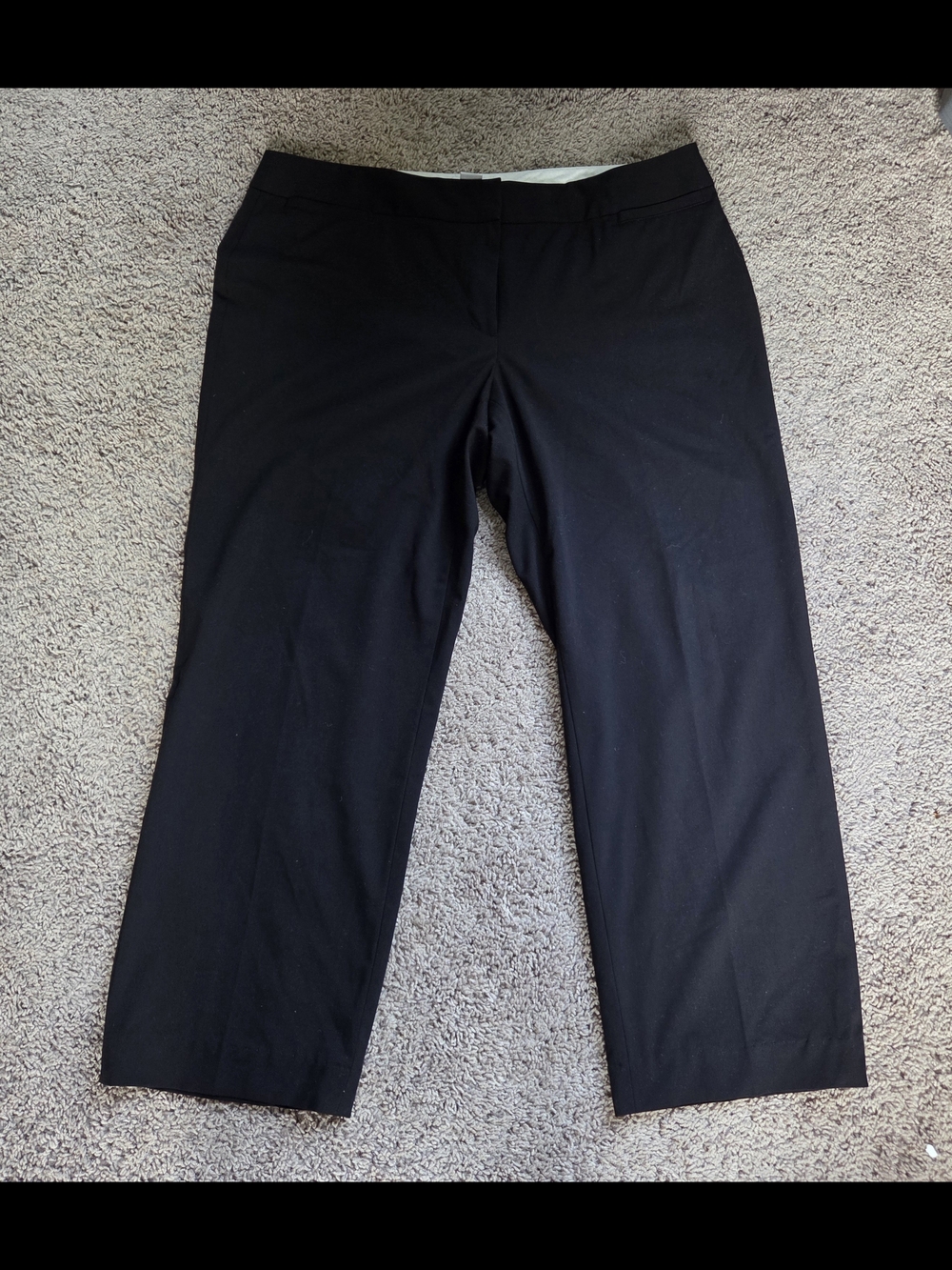 Liz Claiborne Audra Black Pants - Plus Size 18 Officewear Business Casual Staple